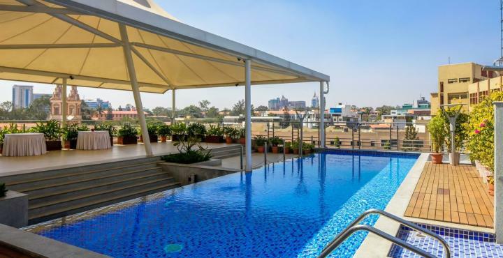 Iris The Business Hotel Bangalore Luaran gambar